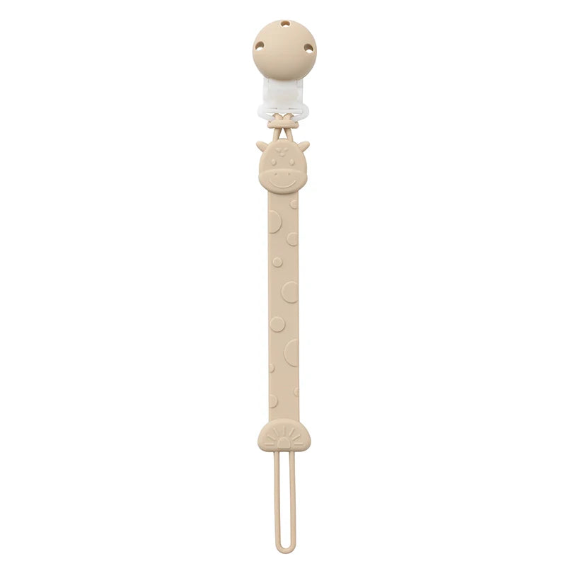 BPA-Free Silicone Pacifier Clips for Babies
