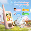 Kids Video Walkie Talkies with HD Camera – 2 Pack Rechargeable Intercom Toys