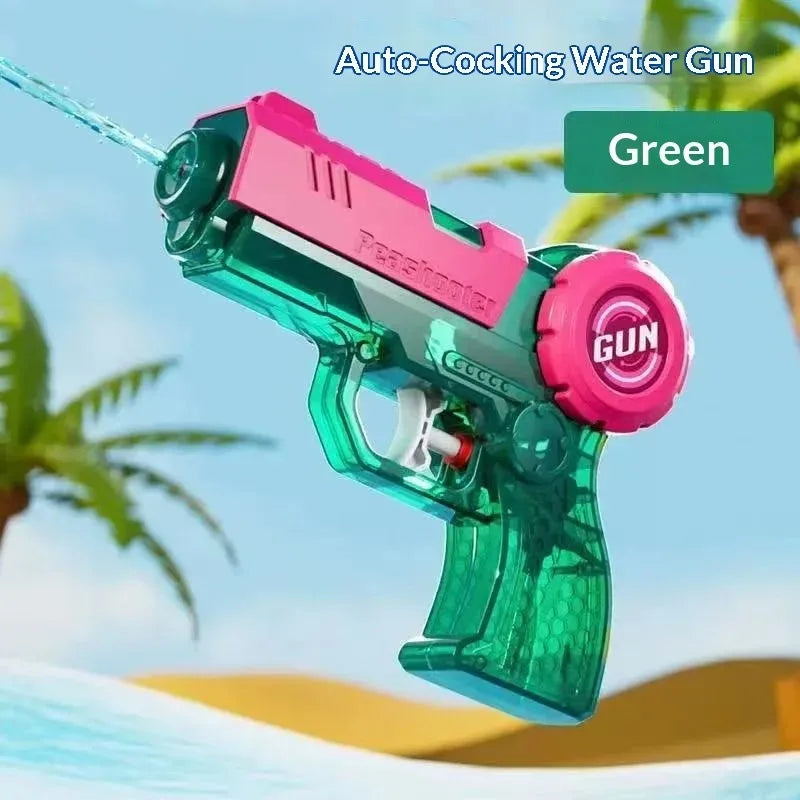 Jump Chamber Press Water Gun for Kids