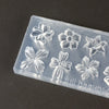 Floral Silicone Nail Art Stencils for 3D Design