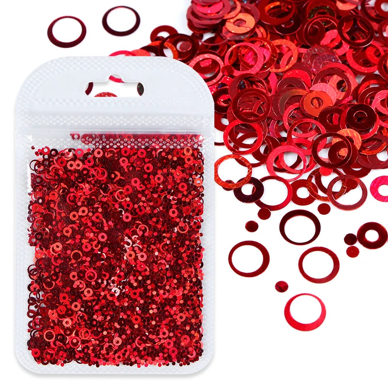 Shimmering Star Resin Sequins for DIY Crafts
