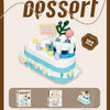 Cake-Shaped Building Block Set for Creative Home Décor