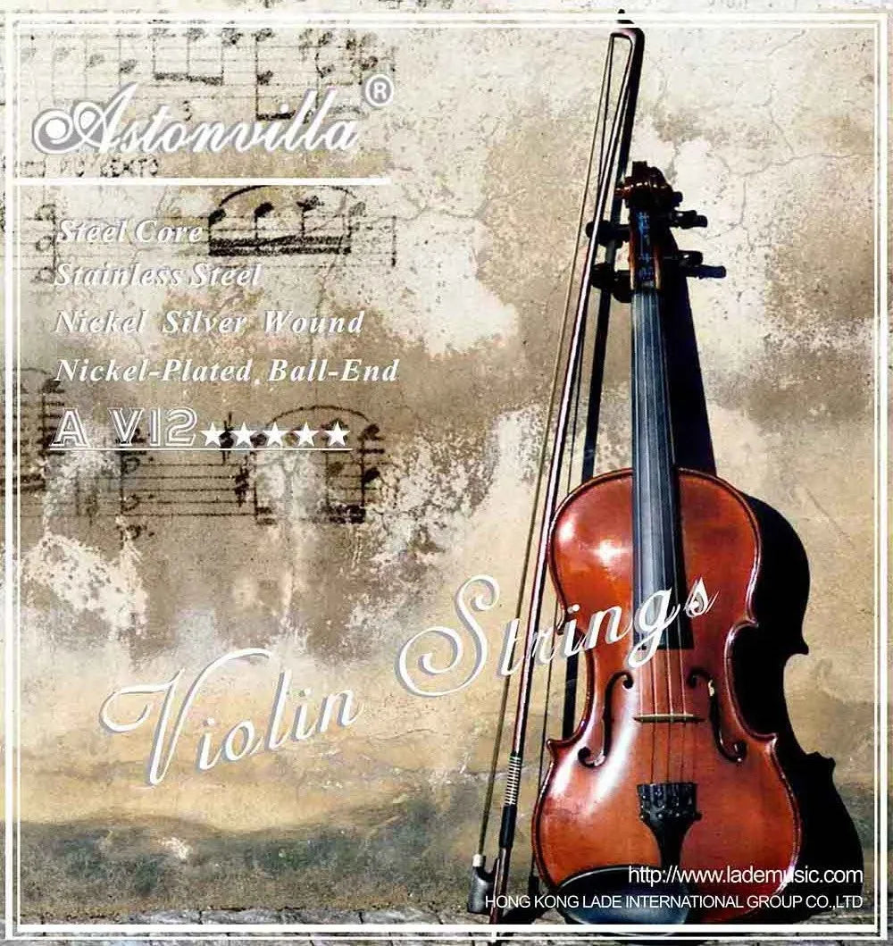 Professional Nickel-Silver Wound Violin String Set