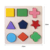 Wooden Geometric Shape Sorting Puzzle for Toddlers