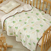 Baby Bear Print Cotton Gauze Swaddle Blanket