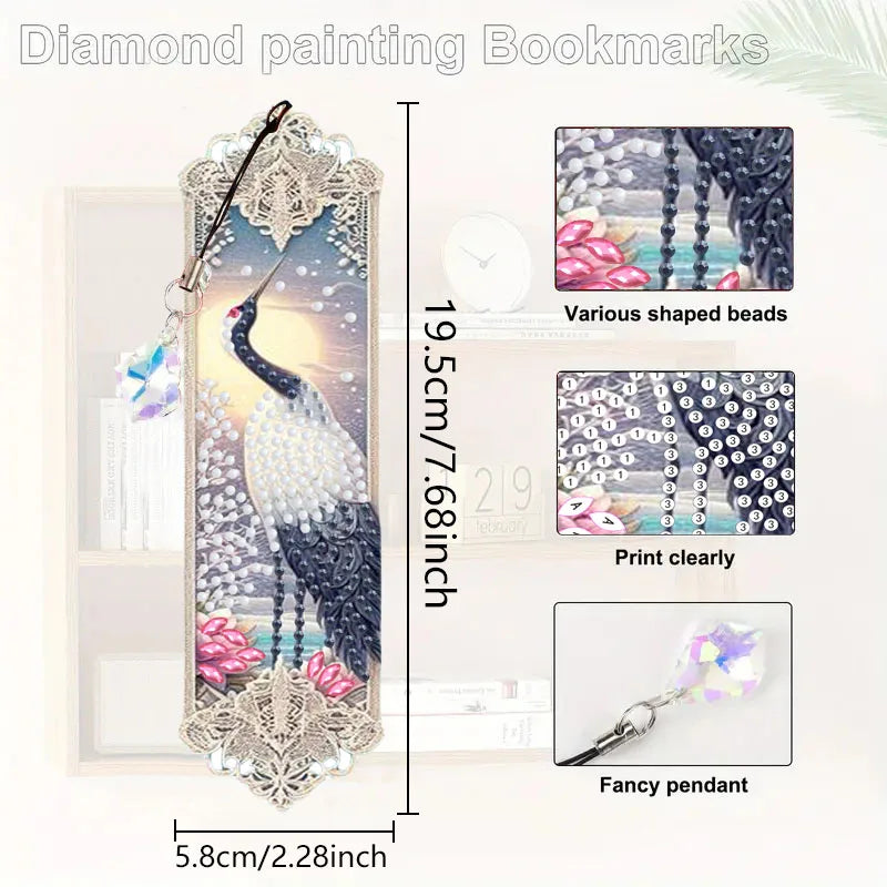 DIY Diamond Art Bookmark Craft Kit