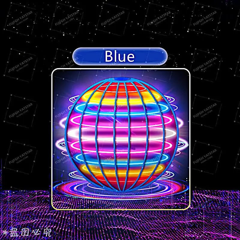 Hand-Controlled Flying Ball with Color LED Lights