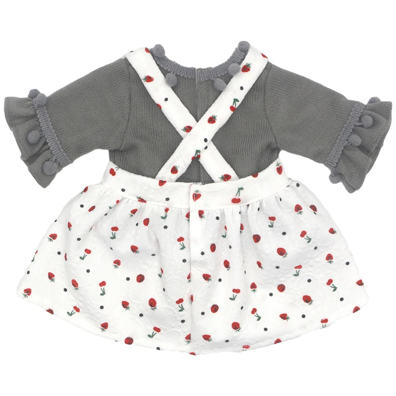 Doll Outfit Set with Hat for 17-43 cm Baby Dolls
