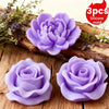 3D Flower Candle Silicone Mold Set - Love Roses, Peonies & Bouquets
