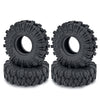 1.0" Mud Terrain Tires for 1/18 & 1/24 RC Crawlers (4-Pack)