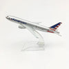 Diecast Metal Boeing Aircraft Model – 16 cm Collectible Display Piece