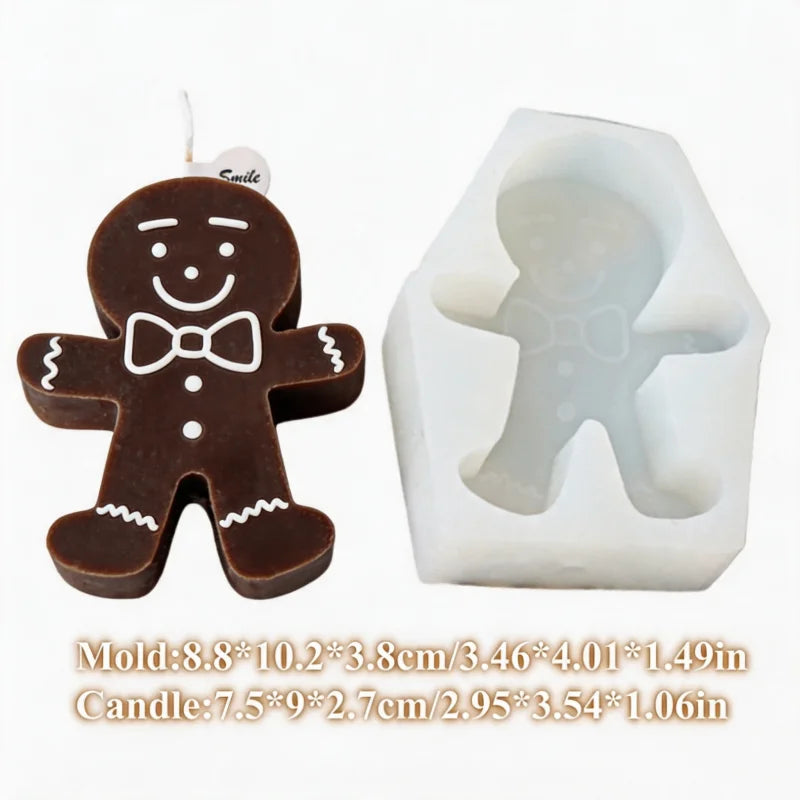 3D Food Silicone Candle Mold Set