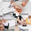 Customizable Self-Inking Rubber Stamp