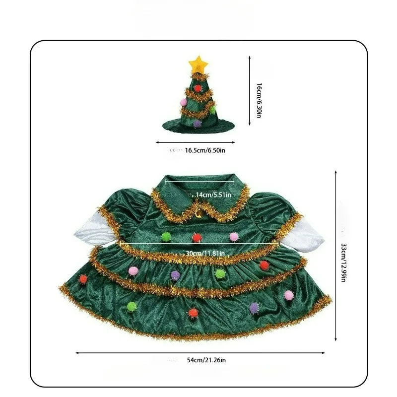 A festive porch goose decoration in green with a gold star topper and seasonal decor.