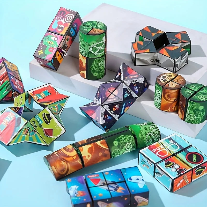 3D Cube Puzzle for Kids – Brain-Boosting Geometric Toy