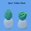 3D Tulip Flower Silicone Mold for Candle and Soap Making