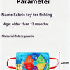 Montessori Fabric Fishing Game for Kids