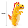 Inflatable Dinosaur Punching Bag Tumbler Toy for Kids