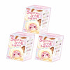 A box of Baby Three Super Mini Bunny series blind box collectible toys.