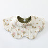 6-Layer Cotton Baby Bib with Reversible Design
