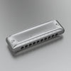 Silber-Harmonika mit runden Löchern und nummerierten Löchern, mit Aufdruck „Made by KONGSHENG“