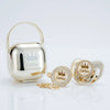 Personalized Rhinestone Pacifier & Clip Gift Set with Box