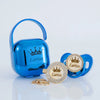 Personalized Rhinestone Pacifier & Clip Gift Set with Box