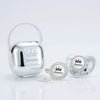 Personalized Rhinestone Pacifier & Clip Gift Set with Box